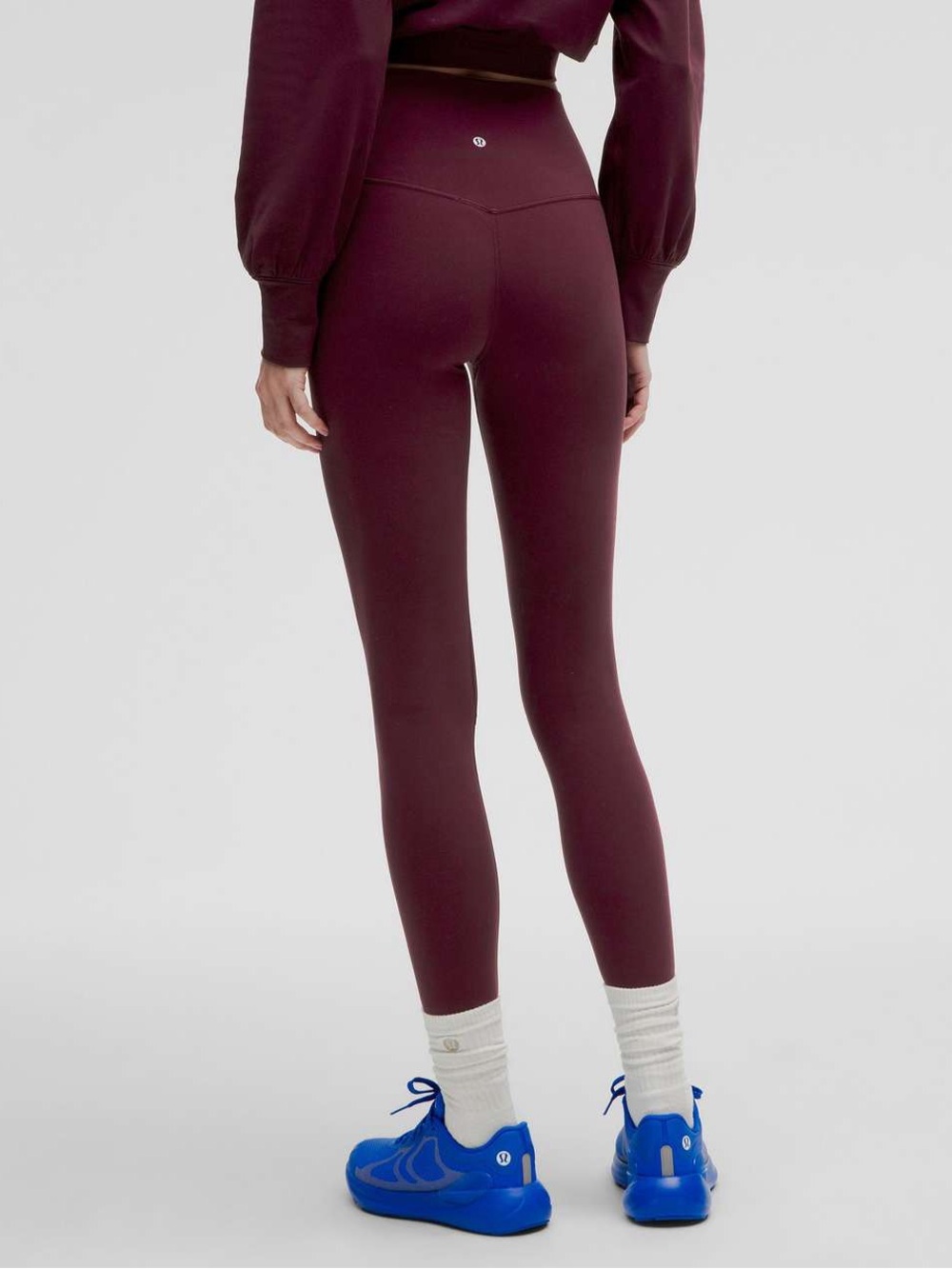 Lululemon High-Rise Wine Leggings 25”